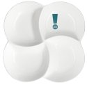 Lumarko REGULAR 4-PART DISH 26.5CM CREAM PORCELAIN Lumarko REGULAR 4-PART DISH 26.5CM CREAM PORCELAIN