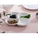 Lumarko REGULAR 4-PART DISH 26.5CM CREAM PORCELAIN Lumarko REGULAR 4-PART DISH 26.5CM CREAM PORCELAIN