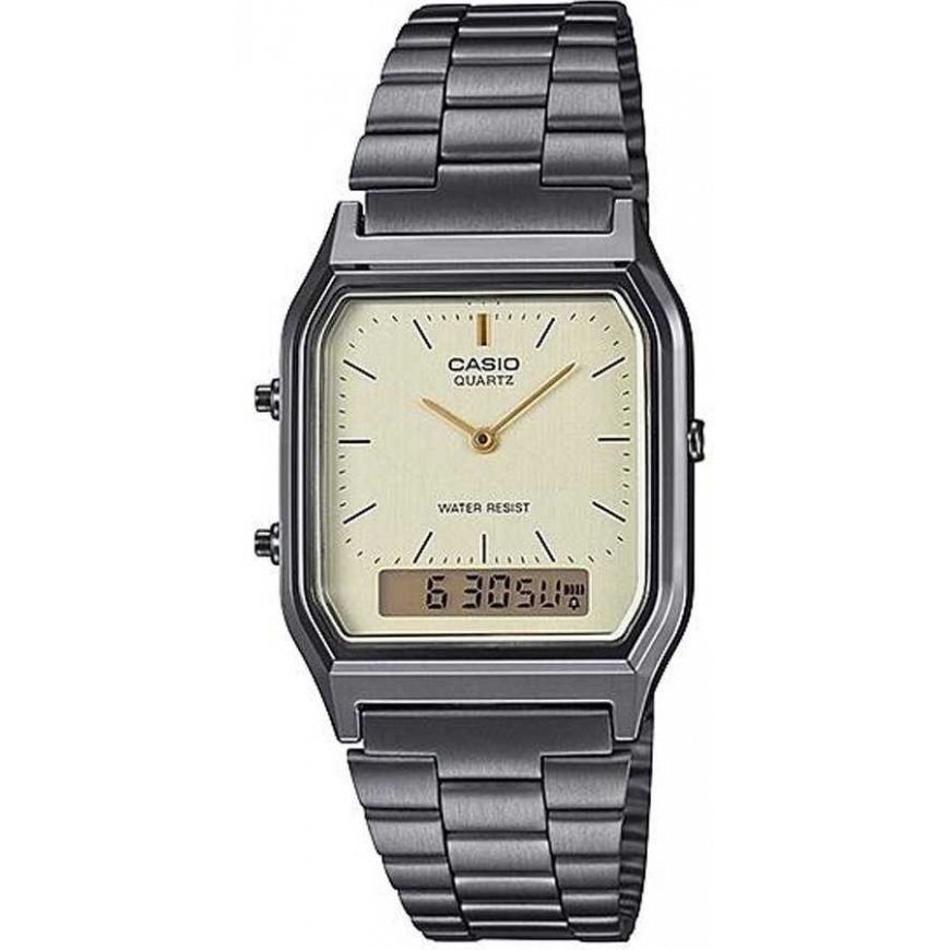 CASIO Vintage AQ-230GG-9A UNISEX PULKSTEŅS + KASTE