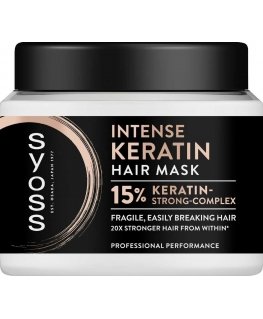SYOSS intensive keratin mask for soft and brittle hair 400 ml