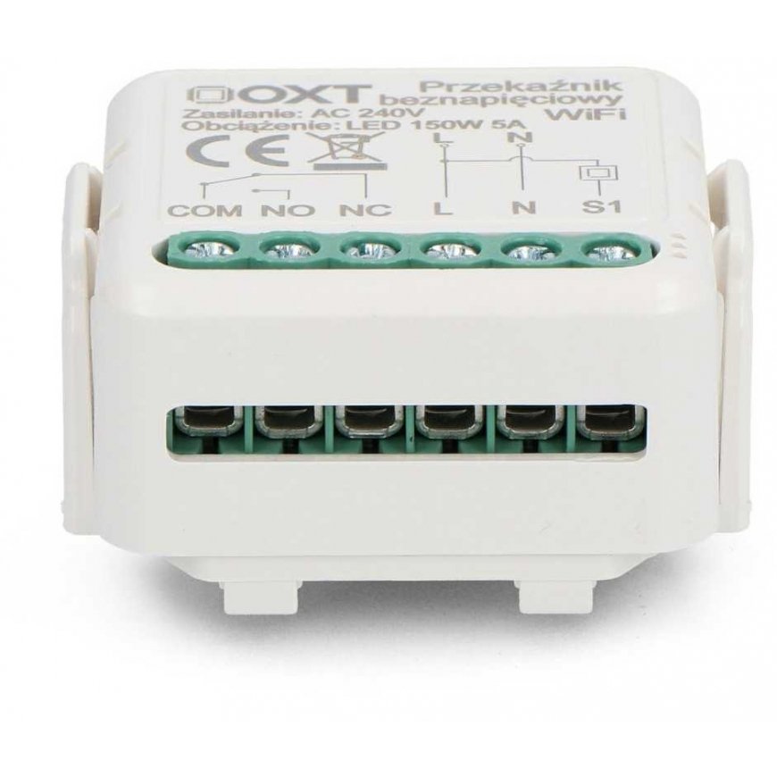 Tuya – single channel mini voltage-free relay – WiFi – Android/iOS app – OXT T210 – 3