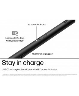 HP 700 Rechargeable Multi Pen