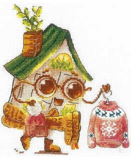 Beldizart Cross Stitch Kit 'House. Fashionista' SAND-30