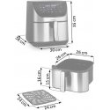 Air Fryer Berdsen BD-659 silver Air Fryer Berdsen BD-659 silver
