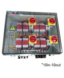 CNC PV irrotuspaneeli, DC 10in-10out, IP66