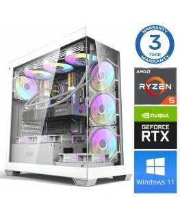 INTOP Ryzen 5 7500F 64GB DDR5 1TB SSD M.2 NVME+2TB RTX5070 12GB WIN11
