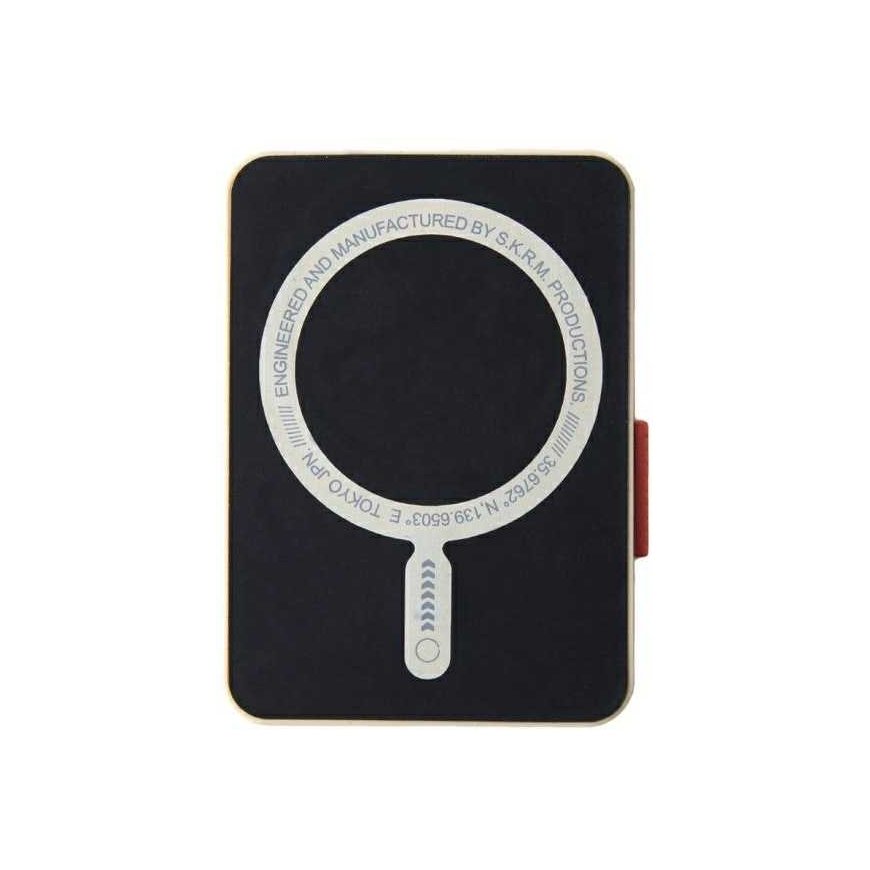 MagSafe case pocket Skinarma Mirage Spunk Wallet Magnetic Grip Stand ivory – 2