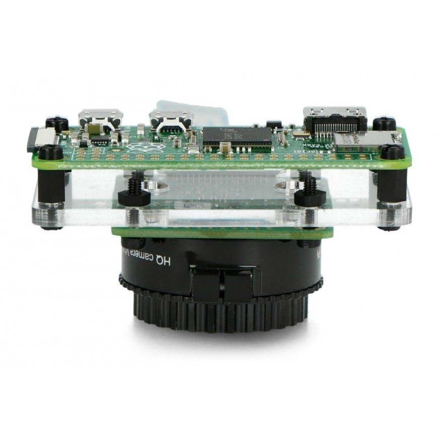 The mounting plate is designed for Raspberry Pi Zero and HQ camera. – 4
