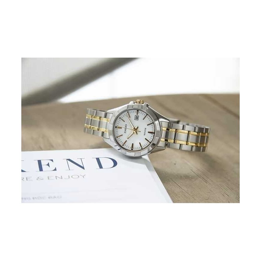 CASIO LTP-1308SG-7AVDF naiste kell (zd605c) + karp – 2