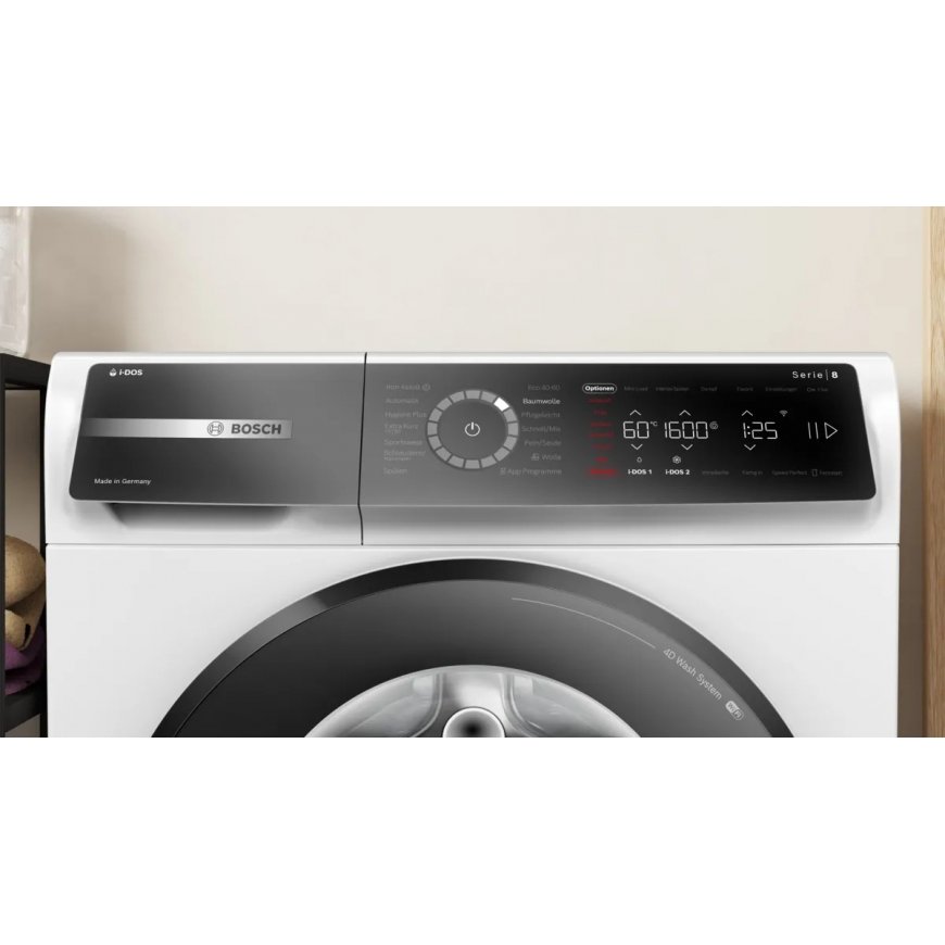 Bosch WGB256A41 skalbimo mašina Pakraunama per priekį 10 kg 1600 RPM Balta – 2