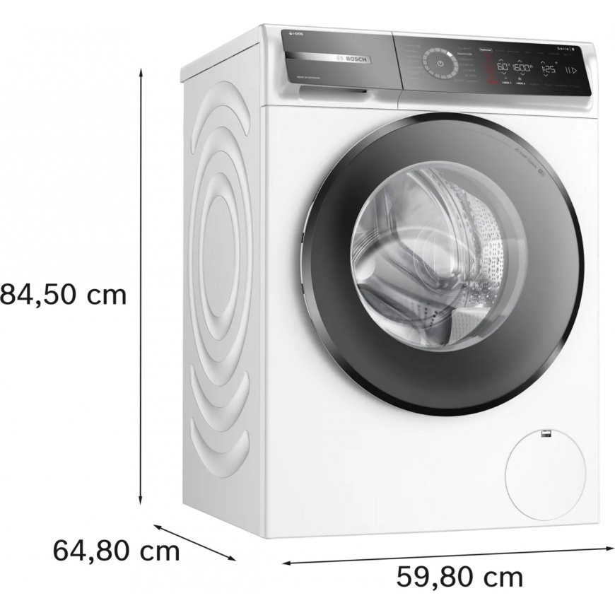Bosch WGB256A41 pesumasin Eest täidetav 10 kg 1600 RPM Valge – 5
