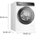 Bosch WGB256A41 skalbimo mašina Pakraunama per priekį 10 kg 1600 RPM Balta Bosch WGB256A41 skalbimo mašina Pakraunama per priekį 10 kg 1600 RPM Balta