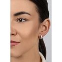 Серебряные кольцевые серьги Brilio Silver с розовым опалом EA1047WP Серебряные кольцевые серьги Brilio Silver с розовым опалом EA1047WP
