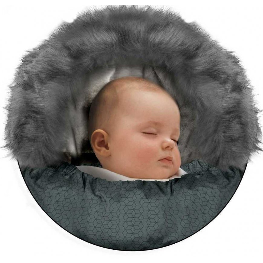 Elmi Ricokids sleeping bag for stroller or sled - graphite – 5