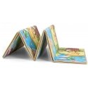 Milly Mally foldable foam play mat with colorful animals T1