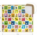Milly Mally foldable foam play mat with colorful animals T1