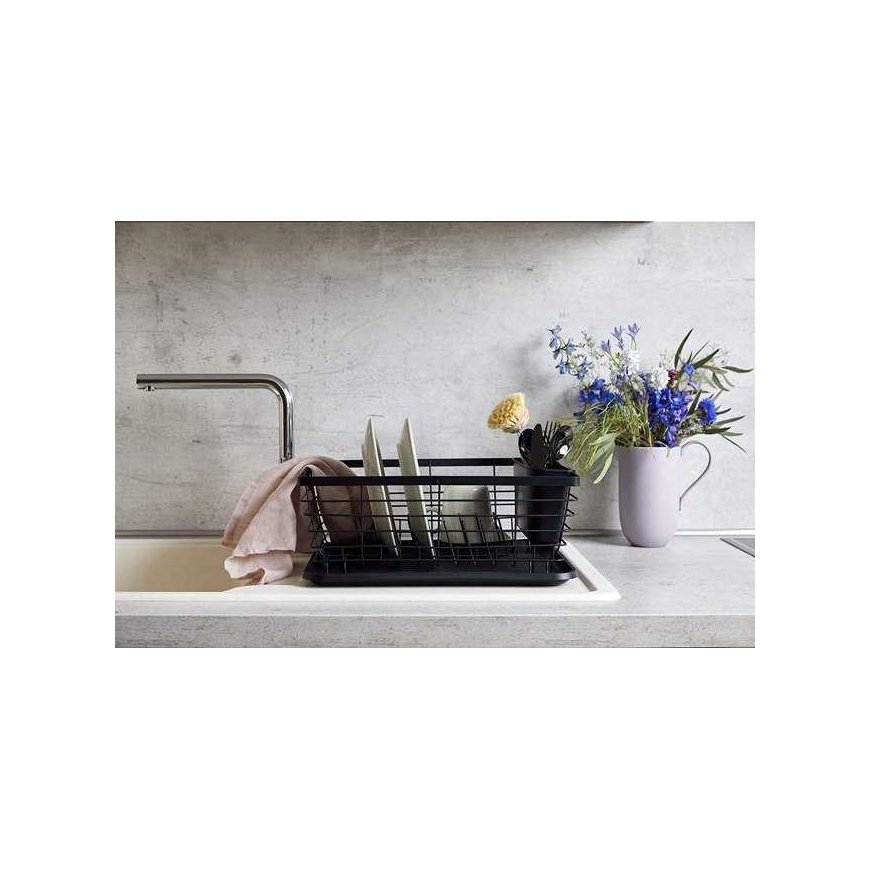 DRIP taldrik, 36 x 30 cm, must, WENKO – 2