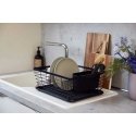 DRIP plate, 36 x 30 cm, black, WENKO DRIP plate, 36 x 30 cm, black, WENKO