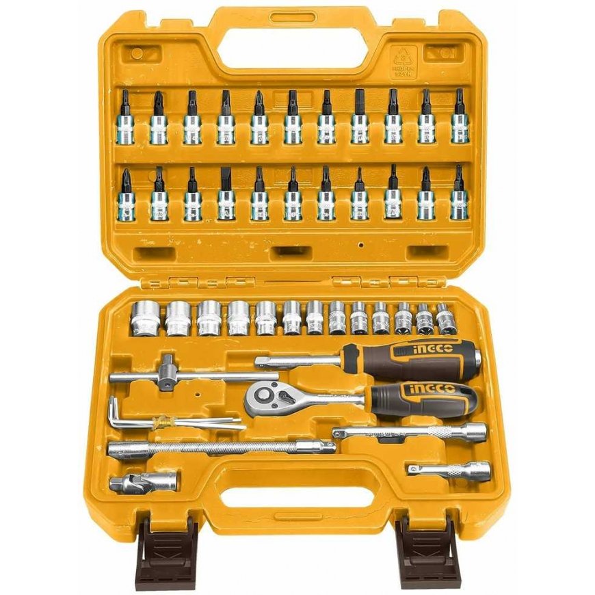 Ingco HKTS14462 Oven Shank set 46pcs 1/4"