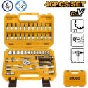 Orkaitė Ingco HKTS14462 varraste komplekt 46tk 1/4"