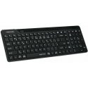 A4tech FStyler FBK23 AS, Wireless Dual mode Bluetooth+2.4G keyboard, CZ, black