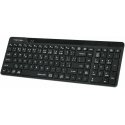 A4tech FStyler FBK23 AS, bezvadu divu režīmu Bluetooth+2.4G klaviatūra, CZ, melna