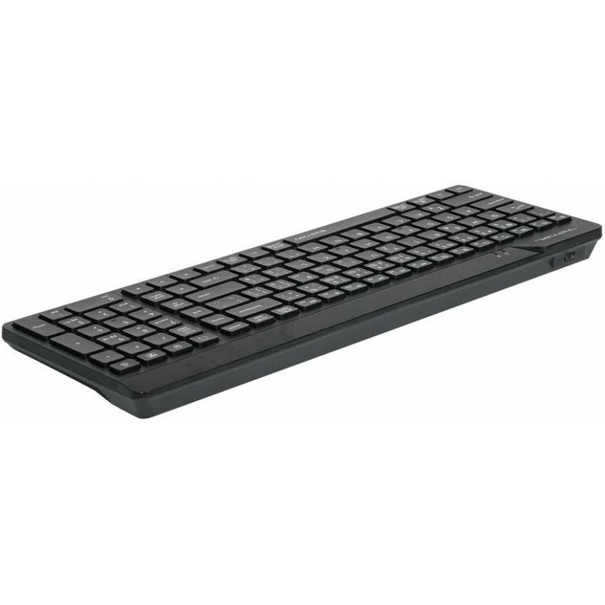 A4tech FStyler FBK23 AS, Wireless Dual mode Bluetooth+2.4G keyboard, CZ, black – 4
