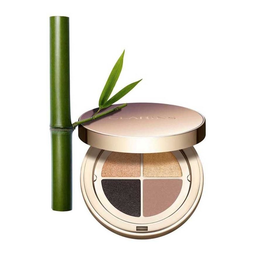 Clarins Ombre 4 värin silmämeikkipaletti, 08 Amber Gradation 4, 2 g