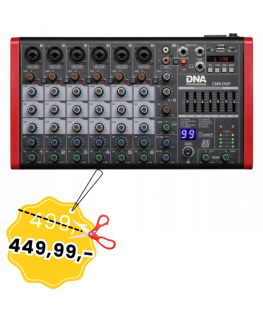 DNA CM8-DSP garso maišytuvas USB MP3 Bluetooth Phantom