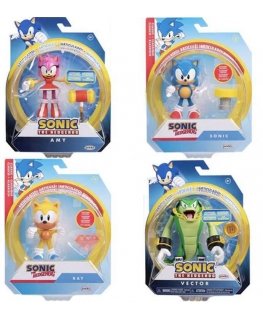 Jakks Pacific Sonic The Hedgehog sarja 10 sekoitettu hahmo 10cm