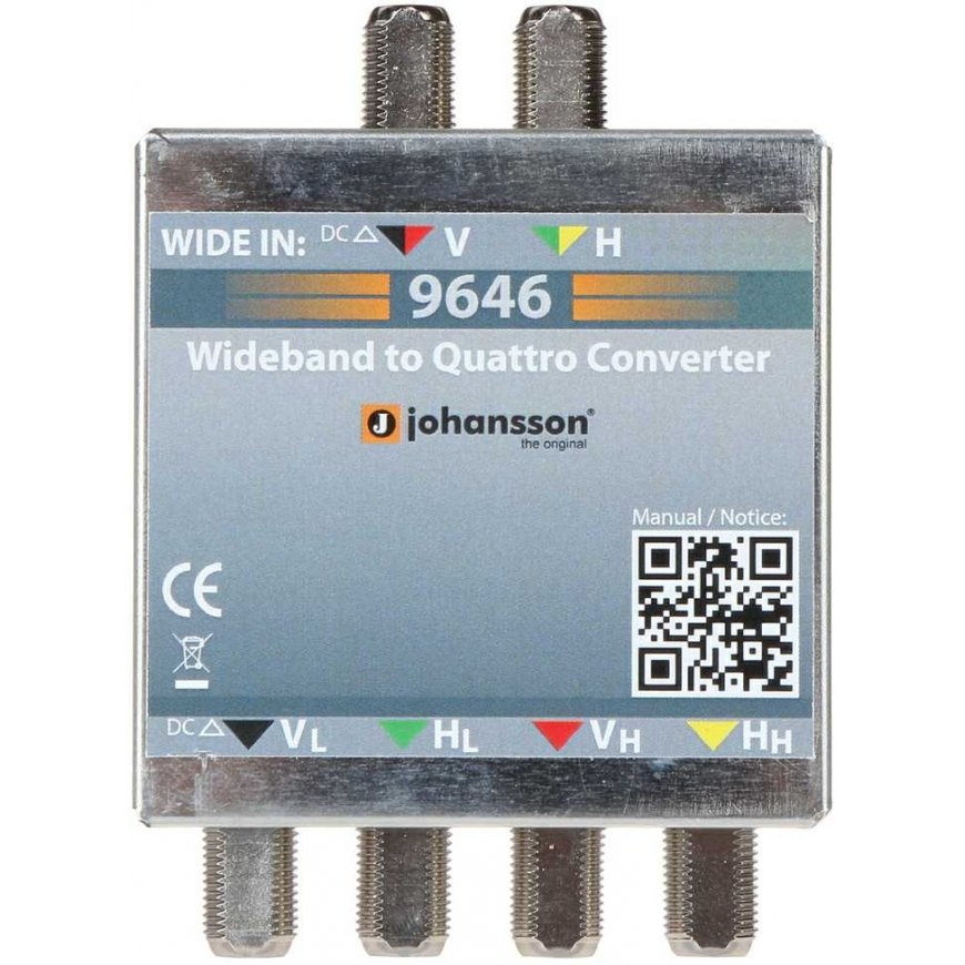Конвертер Wide Band на Quatro Johansson 9646 – 5
