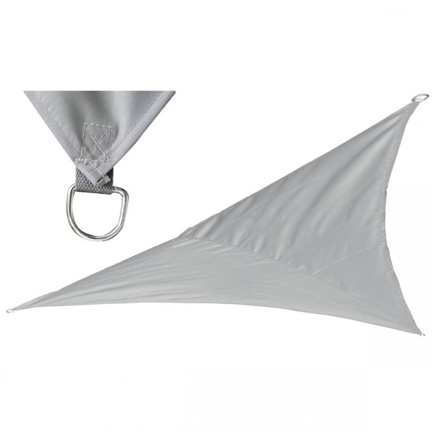 Saska Garden Soda shelf triangle 3x3x4m gray – 2