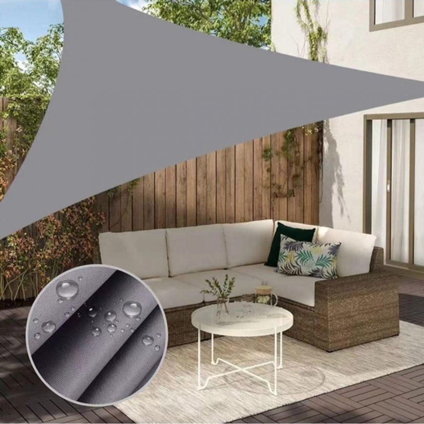Saska Garden Soda shelf triangle 3x3x4m gray – 5