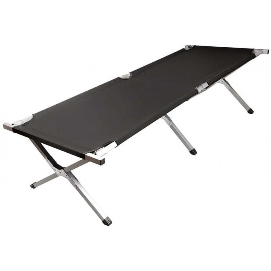 Icon collapsible tourist bed Canada black 150kg – 5