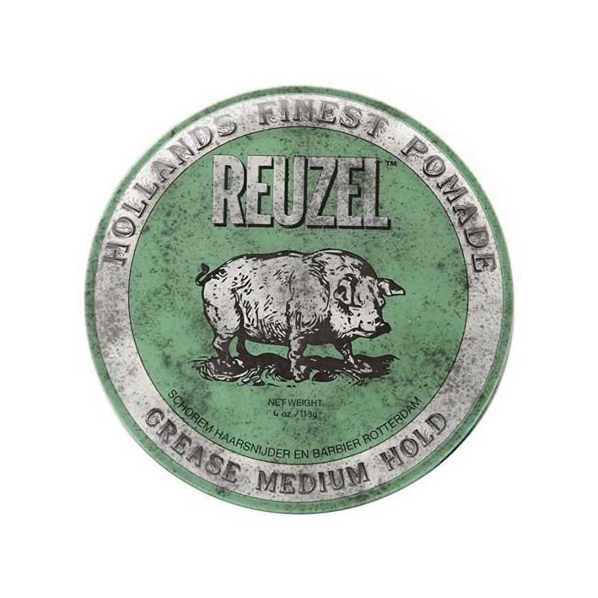 Reuzel Grease Medum Hol Žalias Pomāde