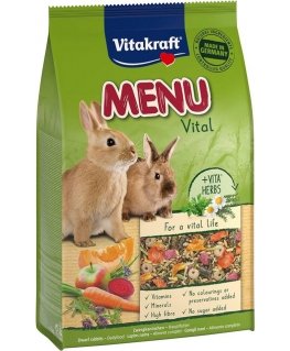 VITAKRAFT Menu Vital - küüliku toit - 3kg