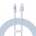 Baseus Gem USB - IP 2.4A nopea latauskaapeli 1 m Sininen