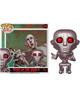 Funko POP figure Queen News of the World with Album Case