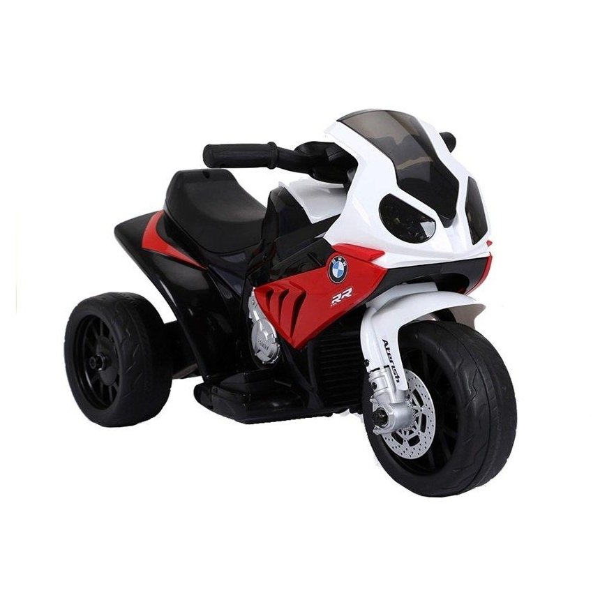 Lean Cars Elektriline trirattaline mootorratas lastele BMW S1000RR, must, valge, punane – 2