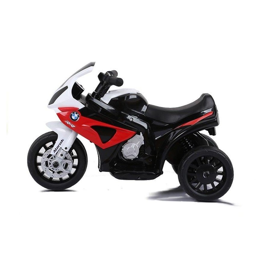 Lean Cars Electric tricycle for kids BMW S1000RR, black, white, red – 4