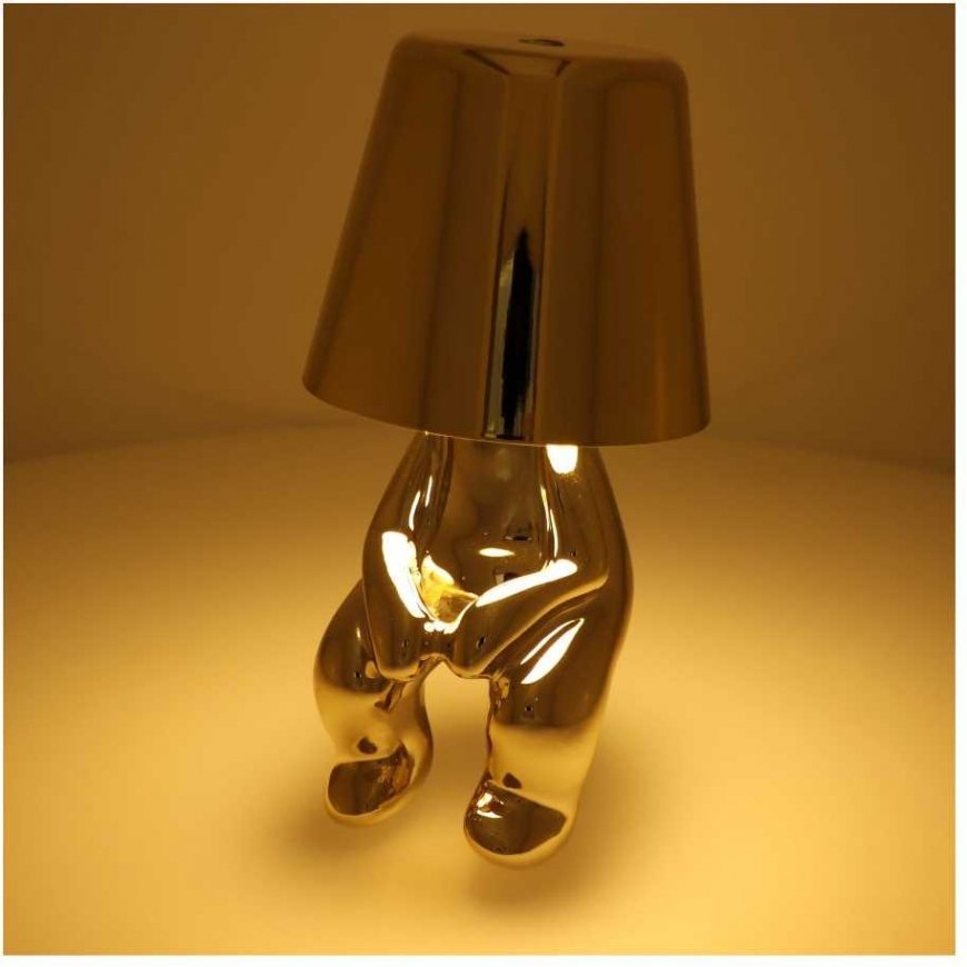 OEM Stalin lamp by the bed GOLD MAN Art Deco seat (version 2) MLTL – 3