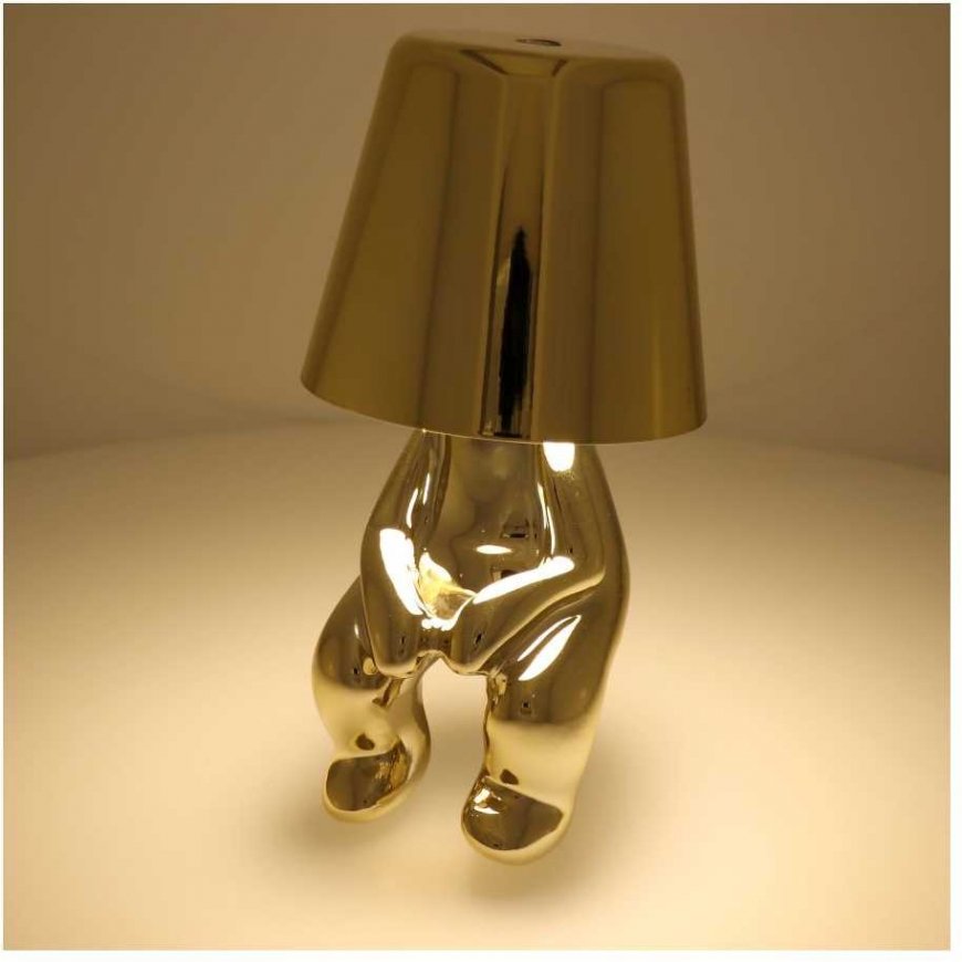 OEM Stalin lamp by the bed GOLD MAN Art Deco seat (version 2) MLTL – 4