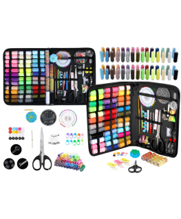 Large sewing kit in a case, toolbox 228 pcs