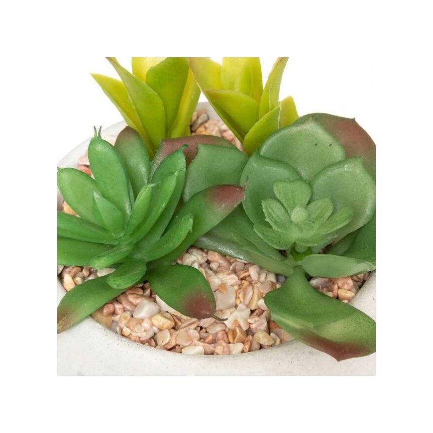 Atmosphera Decorative artificial plant in a cement pot, artificial flowers in a pot, plants for the bathroom, bathroom decoratio – 4