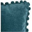 Atmosphera POMPONS decorative cushion, 40 x 40 cm, marine colors Atmosphera POMPONS decorative cushion, 40 x 40 cm, marine colors
