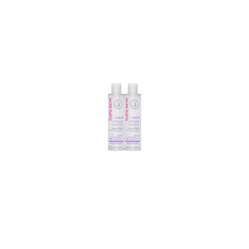 Topicrem CALM+ raminanti micelinė vandens pakuotė 2 x 200 ml