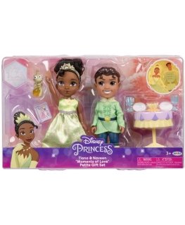 Jakks Pacific Disney Princesė ir varlė Tiana + Naveen lėlė 15cm