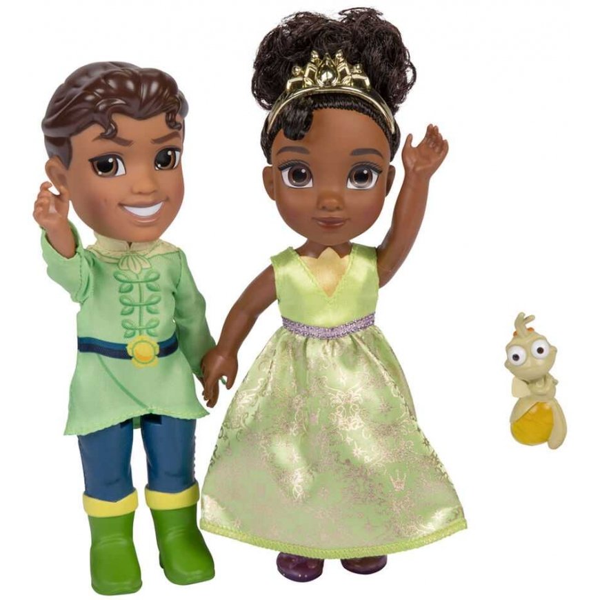 Jakks Pacific Disney Princese un varde Tiana + Naveen lelle 15cm – 4