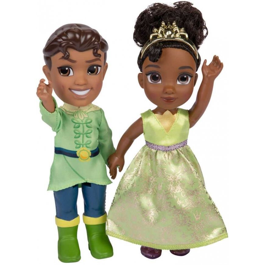 Jakks Pacific Disney Princese un varde Tiana + Naveen lelle 15cm – 5
