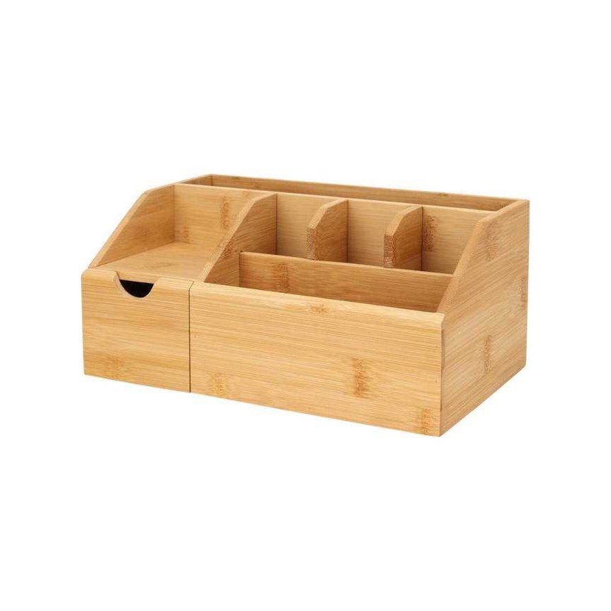 Eleganza Kosmetikas organizators bambusa 24x15x11 cm